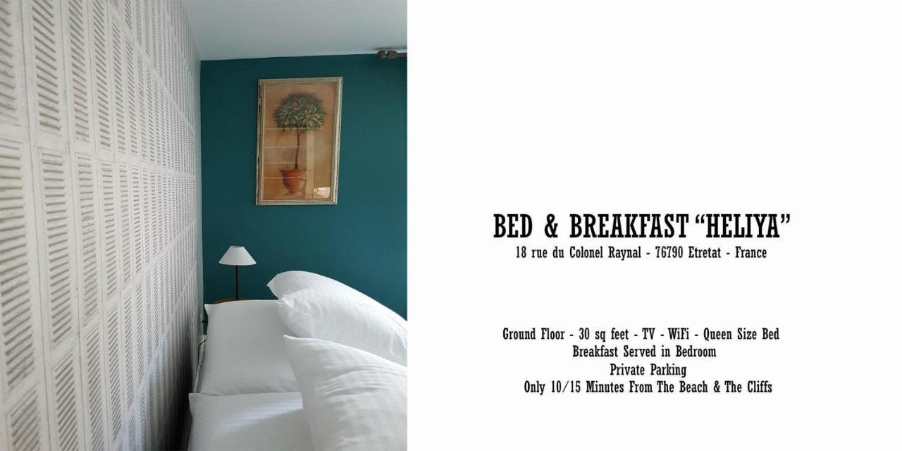 Chambre D'Hotes Heliya Étretat Dış mekan fotoğraf